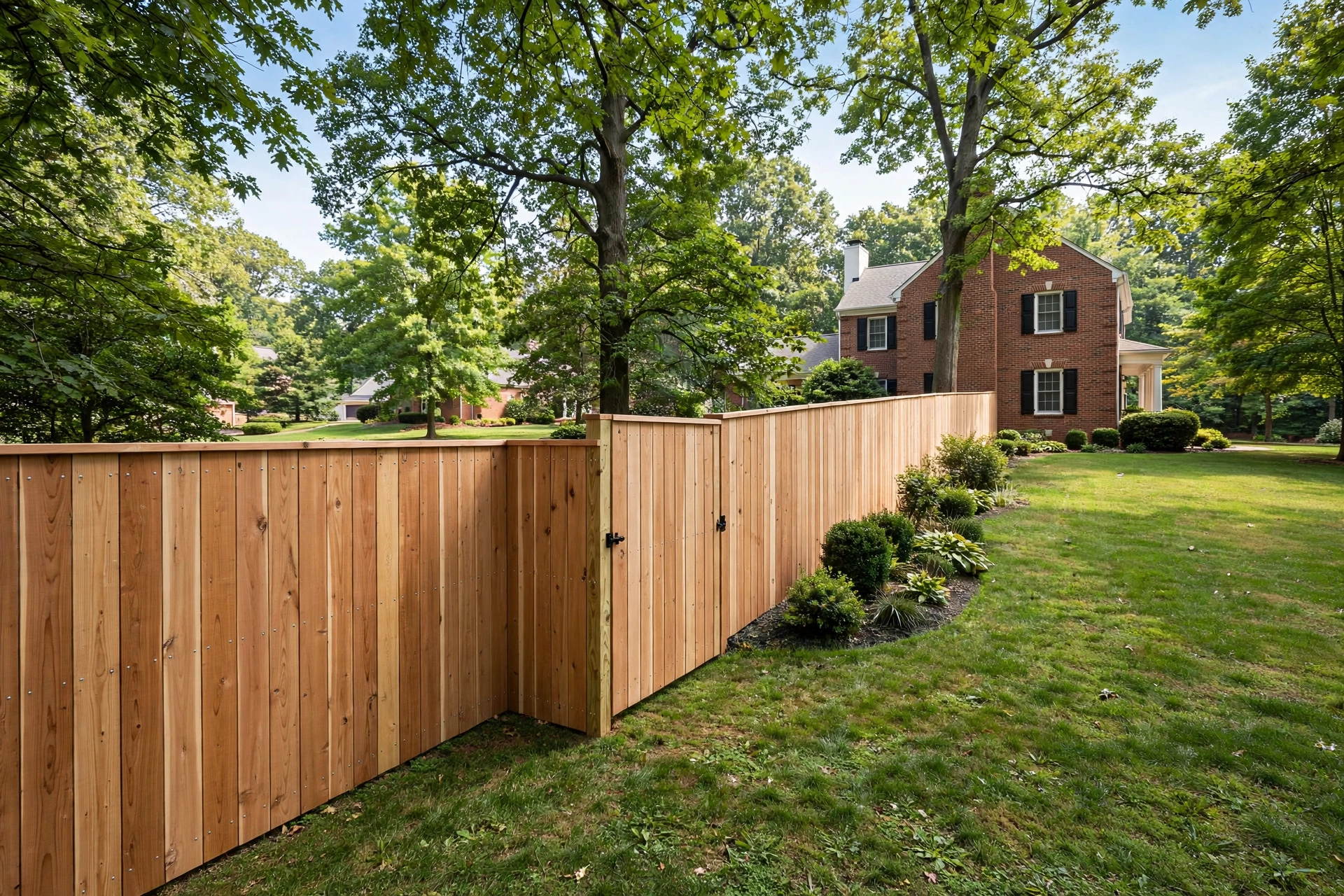 Wood Privacy Fence Installation —  Wood Privacy Fence Installation in Yorktown by Bowie Fence Company